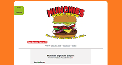 Desktop Screenshot of munchiesfoodtruck.com
